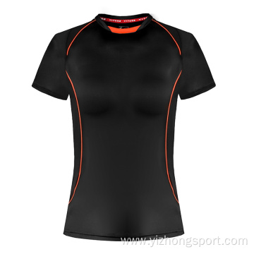 Moisture Wicking Dry Fit T Shirt Black